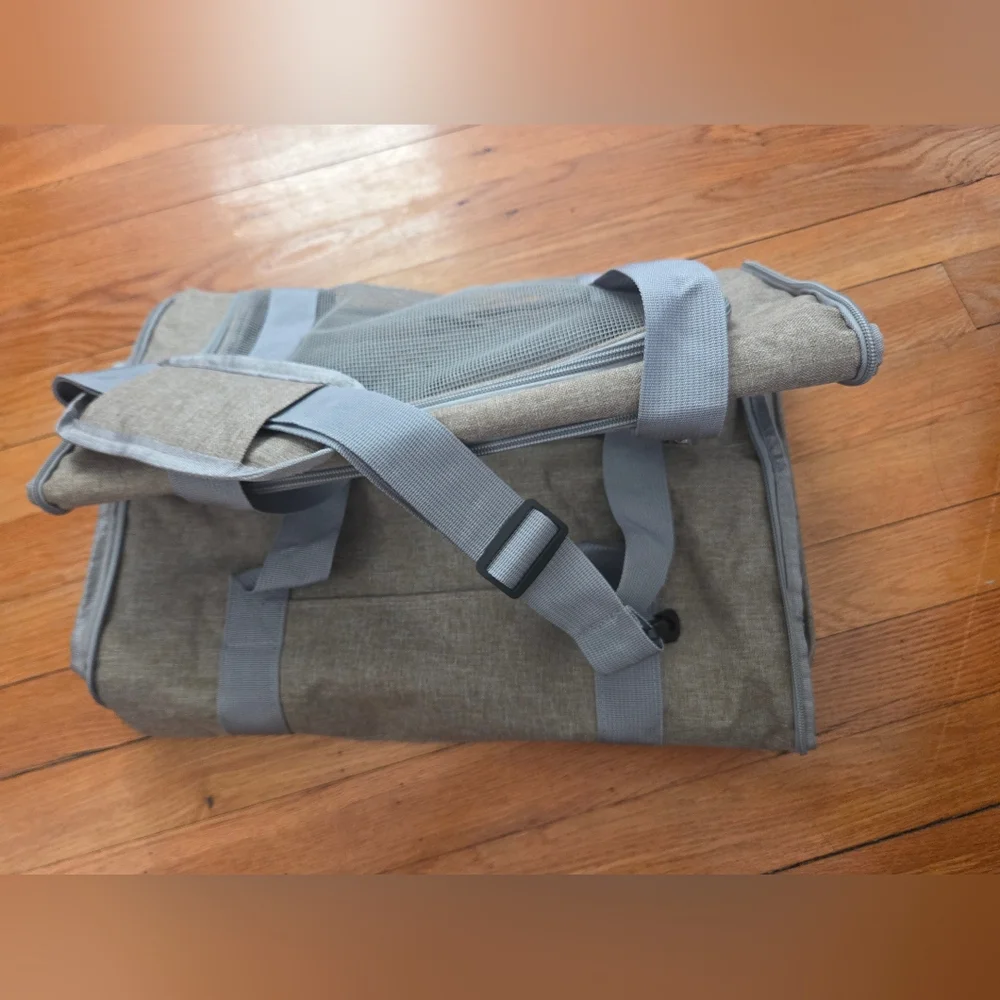 Gray Pet Travel Bag
